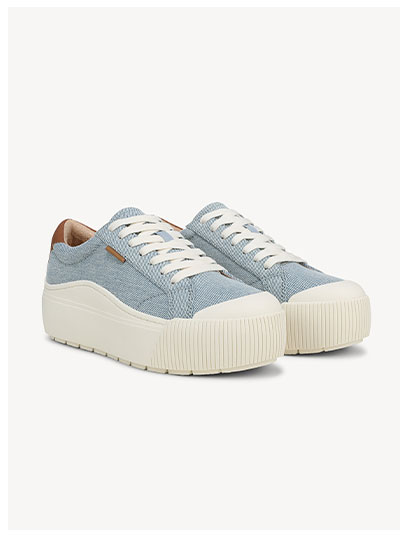 Wrangler Time Off Sneaker In Light Blue