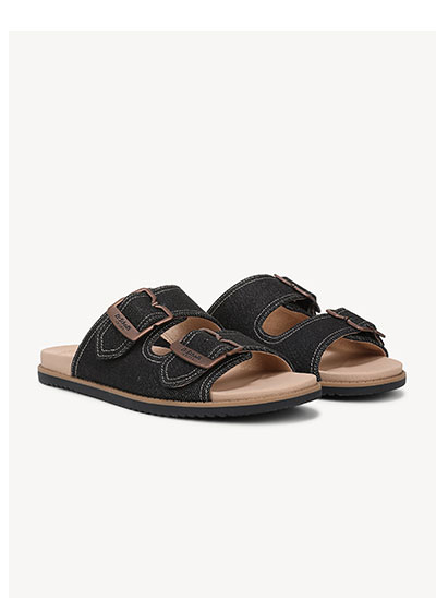 Wrangler Slide Sandal In Black