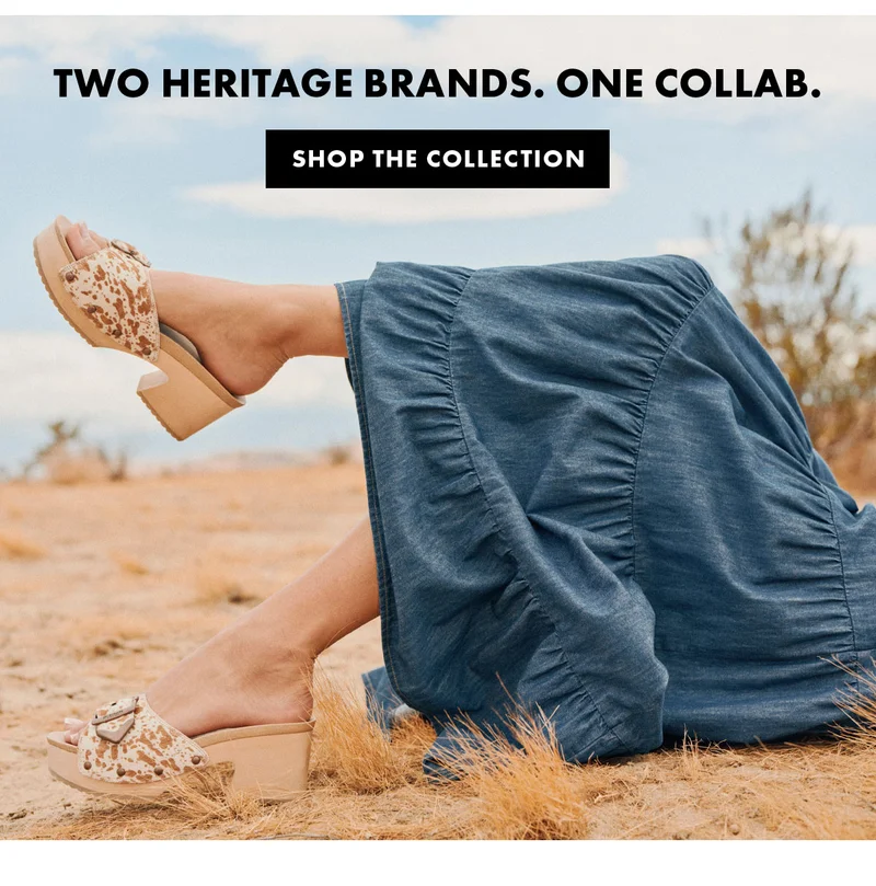 Two heritage brands. One collab. Shop The Collection