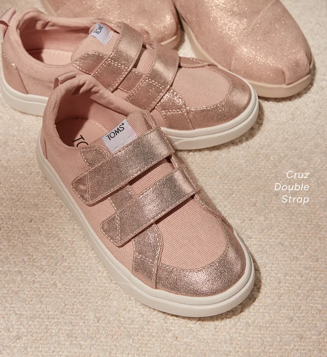 Cruz Double Strap Kids Sneaker - Image