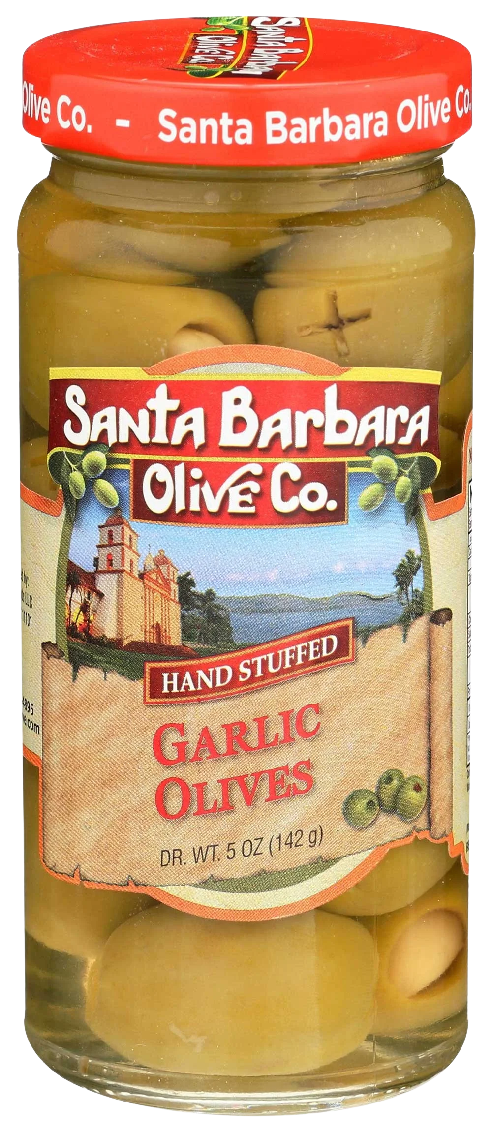Image of Santa Barbara Olive Co. Garlic Stuffed Olives