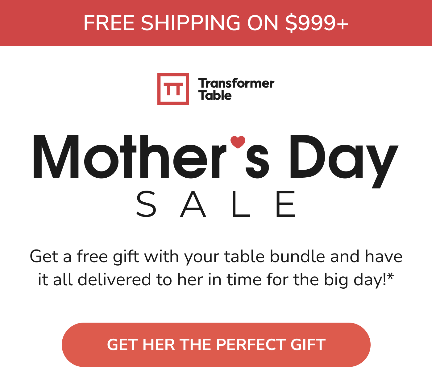 Mother's Day Sale