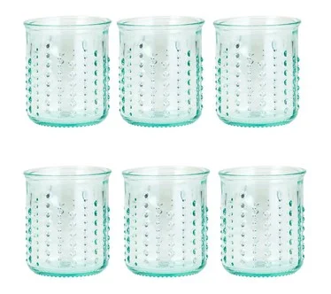 10 Strawberry S treet Set of 6 Urchin Glasswar e, DOF