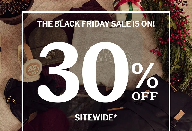 The Black Friday Sale Is On! 30% off sitewide*