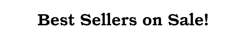 Best sellers on sale