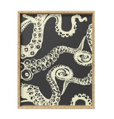 Vintage Sea Monster Serving Tray