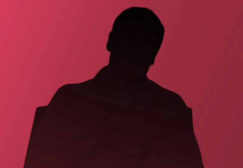 Silhouette of mystery instructor