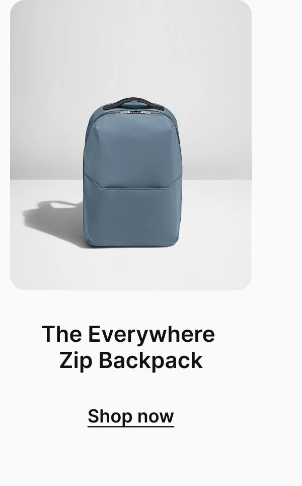 The Everywhere Zip Backpack