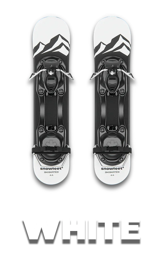 Skiskates 44 CM WHITE