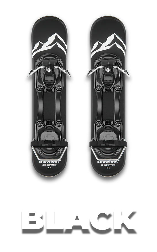 Skiskates 44 CM BLACK