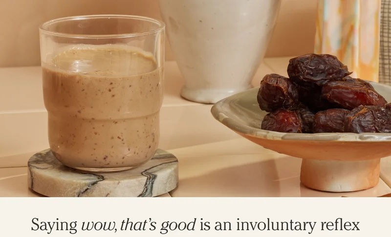 Saying wow, that's good is an involuntary refelx