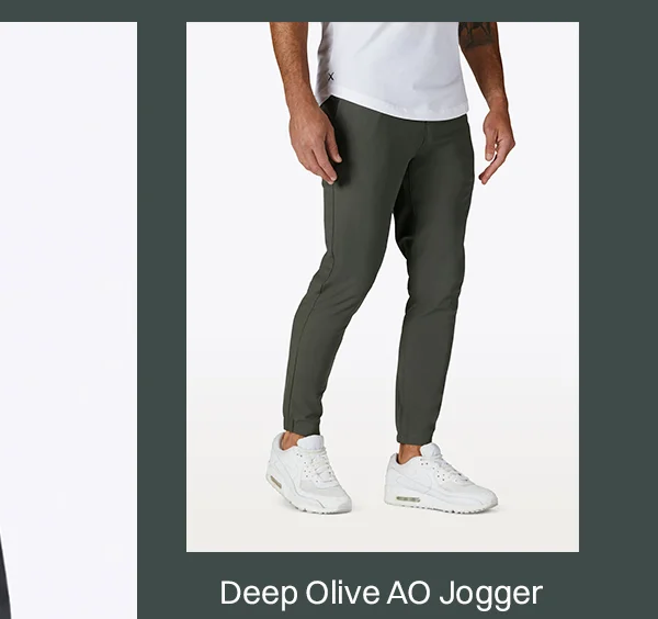 Deep Olive AO Jogger