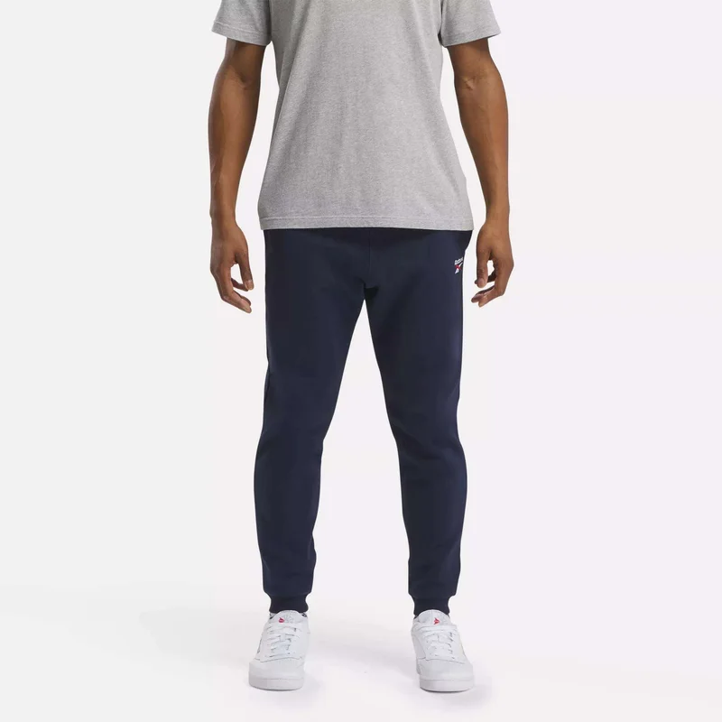 Image of Men's Reebok Identity Small Logo Fleece Joggers