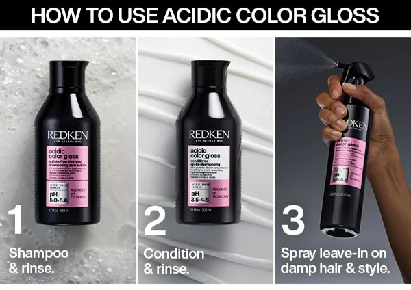 How to Use Acidic Color Gloss