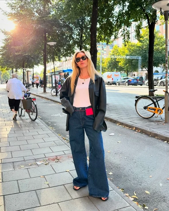 Maridenim wide leg jeans