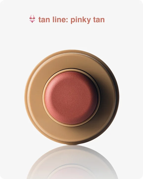 tan line: pinky tan