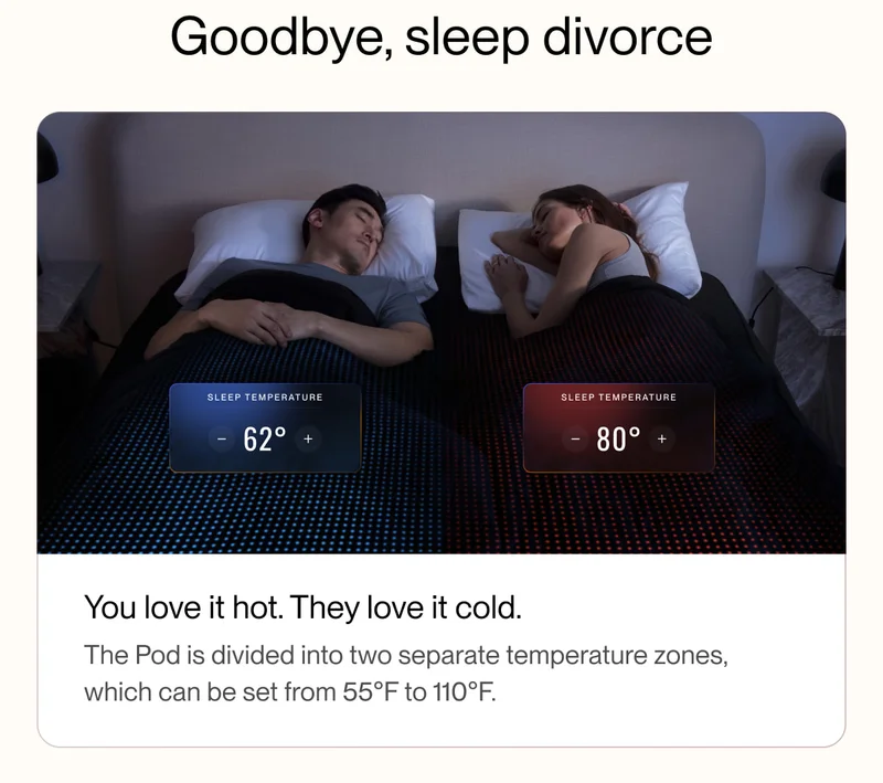 Goodbye, sleep divorce