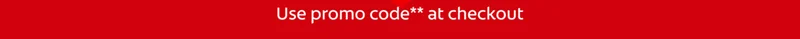 Use promo code** at checkout