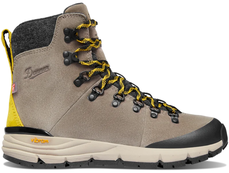 67341 - Arctic 600 Side-Zip - Driftwood/Yellow Insulated 200G - Women's