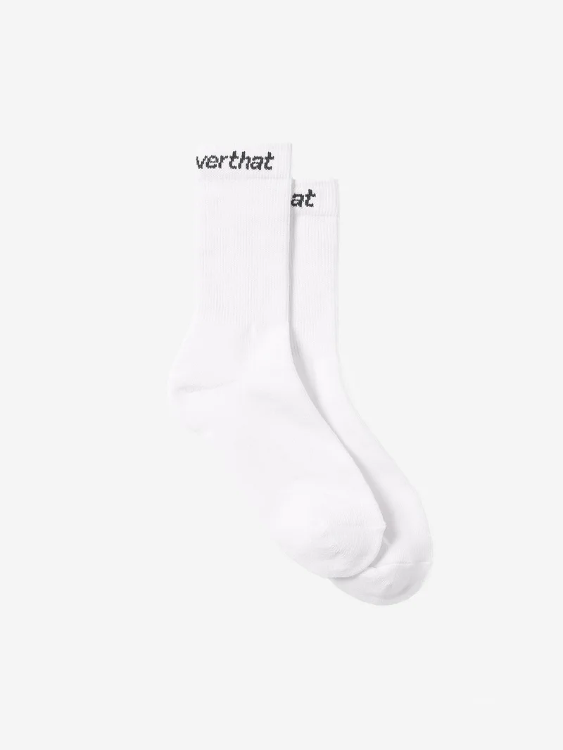 Image of thisisneverthat SP Logo Socks 3Pack - White
