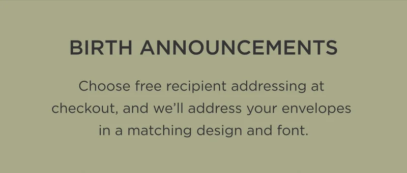 Birth Announcements