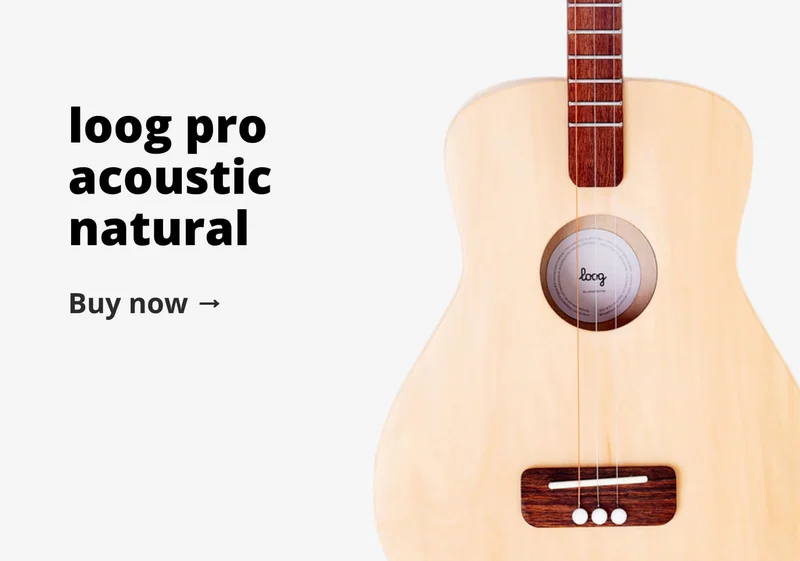loog pro acoustic natural- buy now