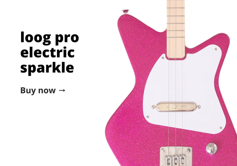 loog pro electric sparkle- buy now