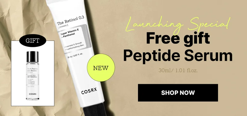 /Launching Speical/ Free gift Peptide Serum mini and Save 20%