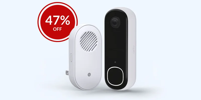The 2K Doorbell and Chime Bundle. 47% off.