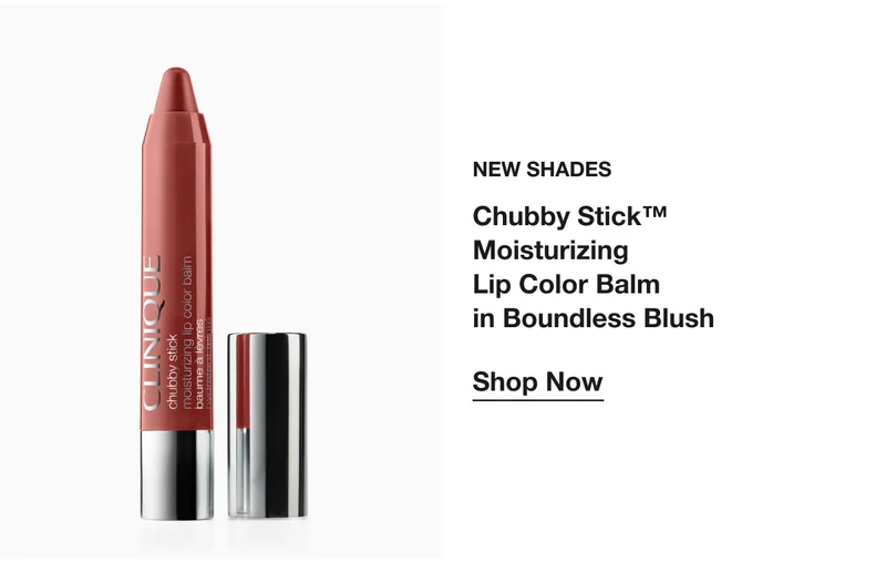 NEW SHADES | Chubby Stick™ Moisturizing Lip Color Balm in Boundless Blush | Shop Now