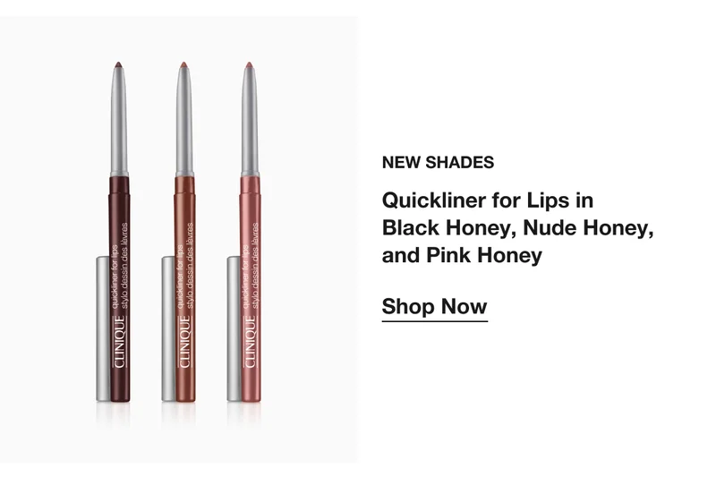 NEW SHADES | Quickliner for Lips in Black Honey, Nude Honey, and Pink Honey | Shop Now