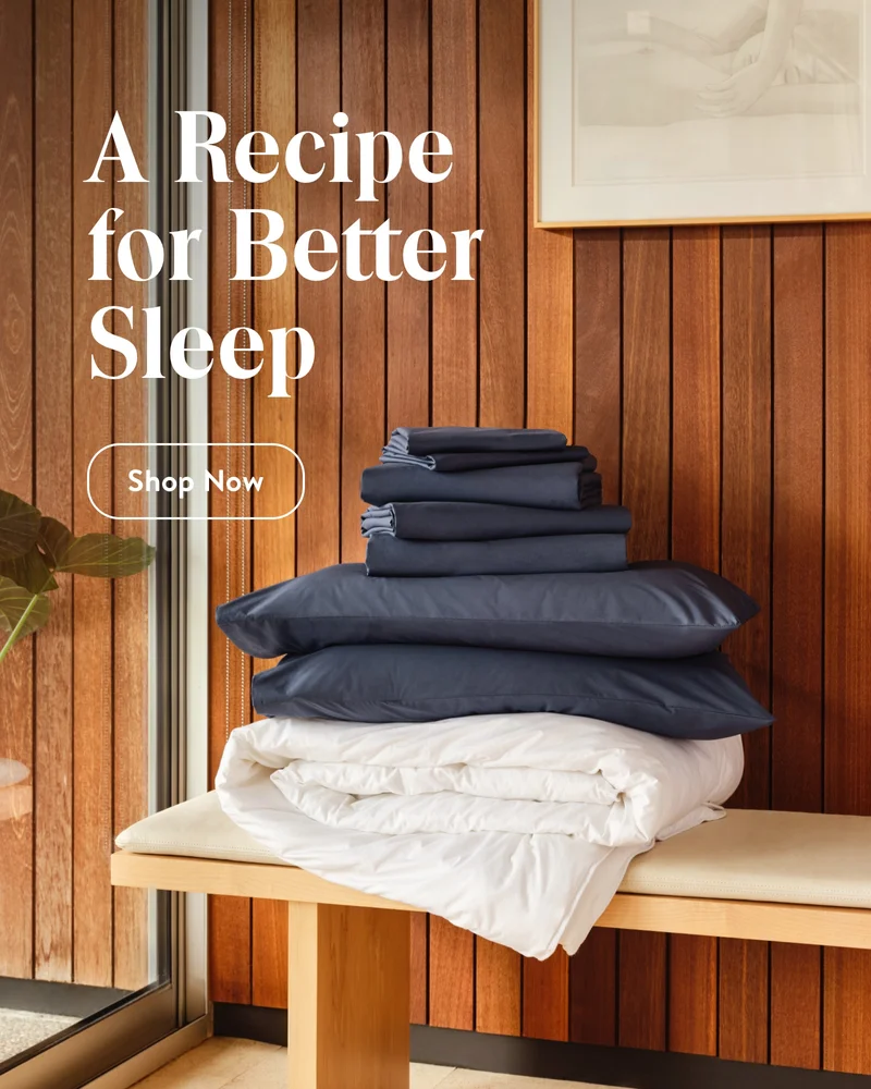 A recipe for better sleep