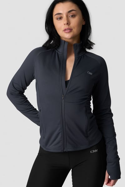 Image of Essential Thermal Training Jacket Wmn Dusty Navy