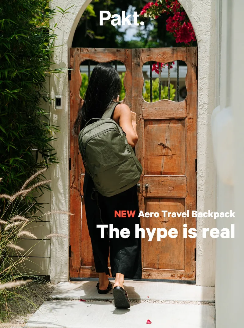 NEW Aero Travel Backpack: The hype is real