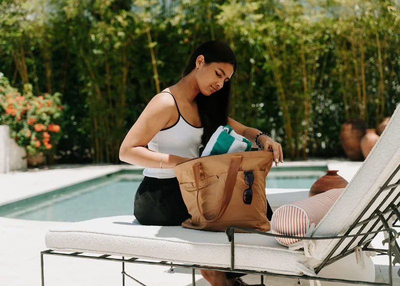 Stash Packable Tote in Mojave