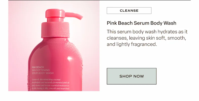 Pink Beach Serum Body Wash