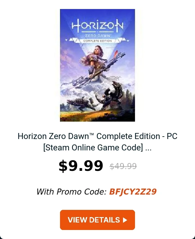 Horizon Zero Dawn™ Complete Edition - PC [Steam Online Game Code] ...