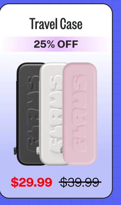 Travel case | 25% off | $29.99