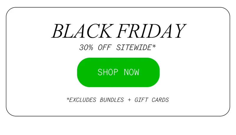 30% Off Sitewide