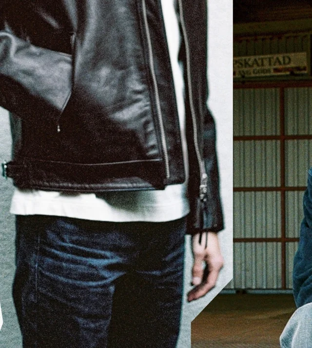 Eddy Rider Leather Jacket Black