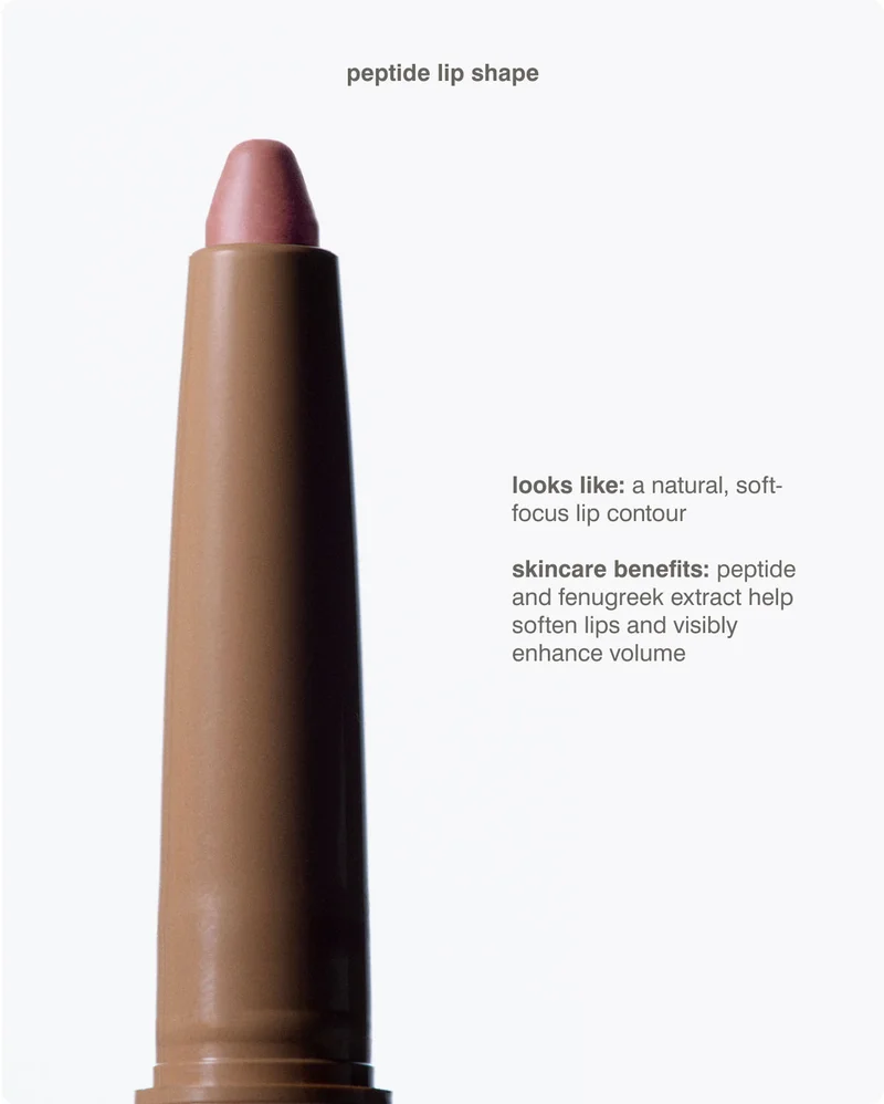 peptide lip shape