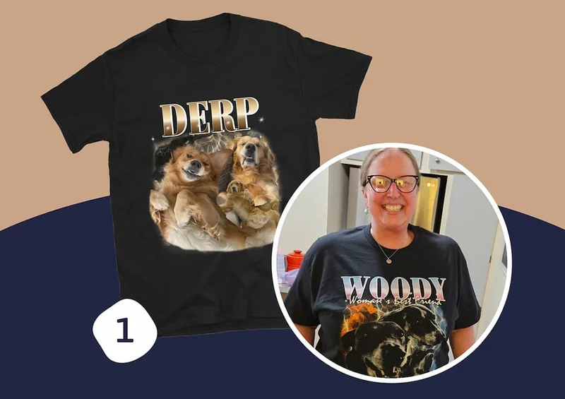 1. Vintage Pet T Shirt