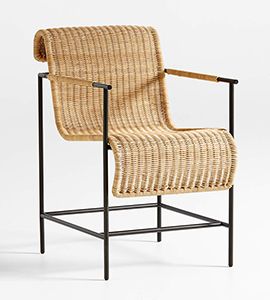 Alvar Black Dining Arm Chair