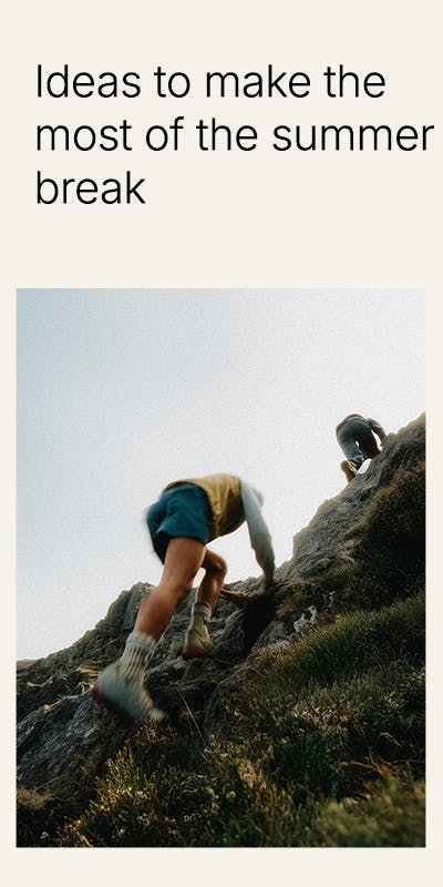 Summer holiday ideas