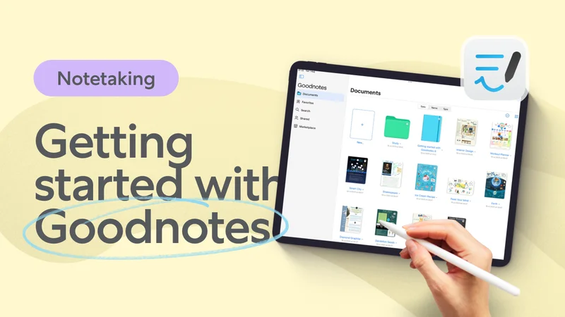 Getting started with Goodnotes
