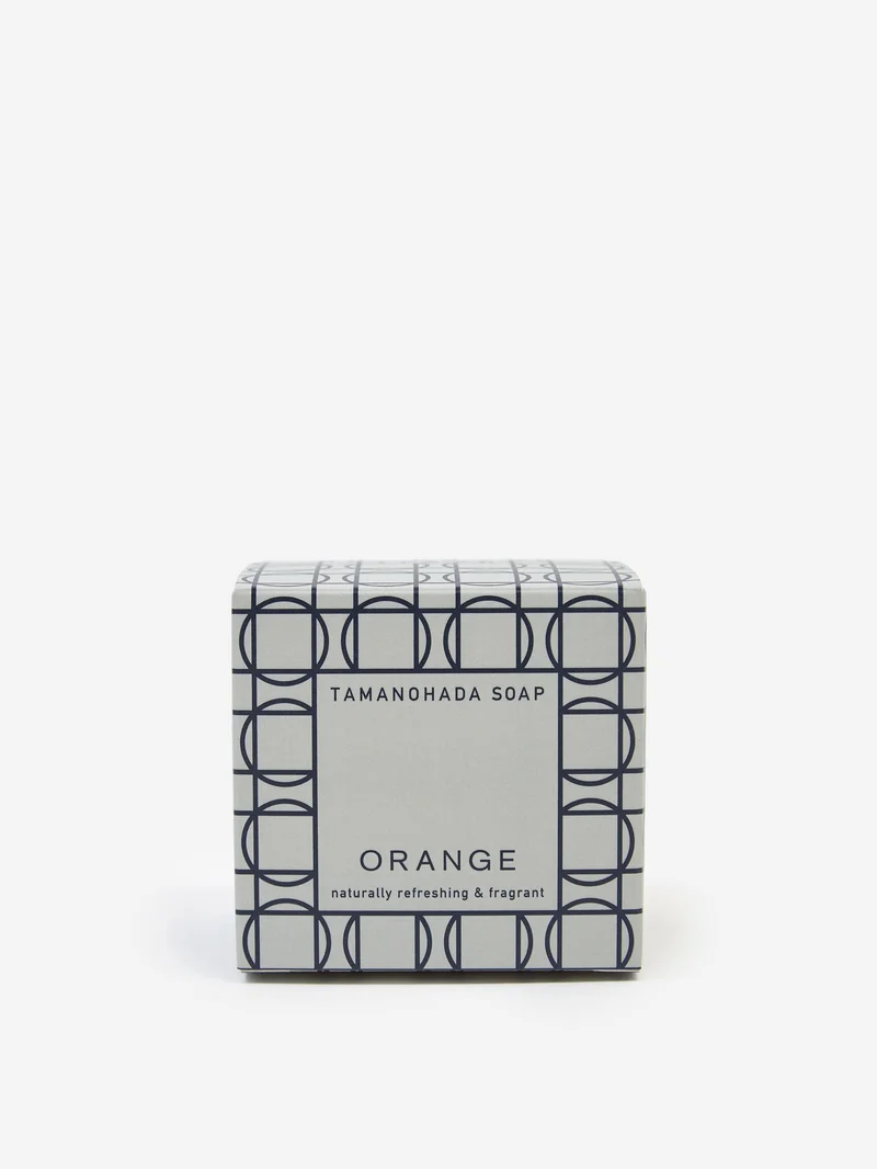 Image of Tamanohada Scented Round Ball Soap - Orange