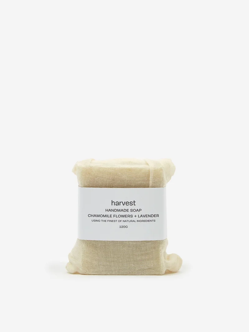 Image of Harvest Skincare Chamomile Flowers & Lavender Soap