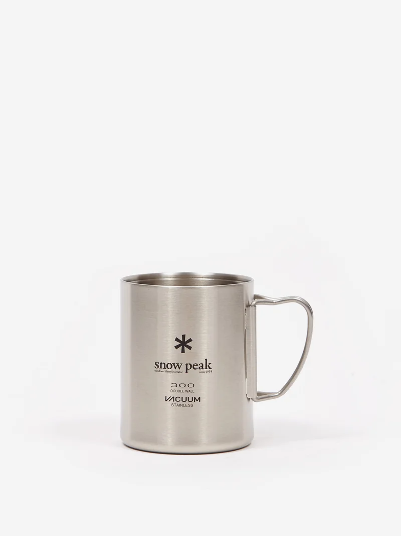 Image of Snow Peak Stainless Vacuum Double Wall 300 Mug - Silver