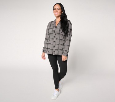 Cuddl Duds Regular Comfortwear Cardigan Lounge Set