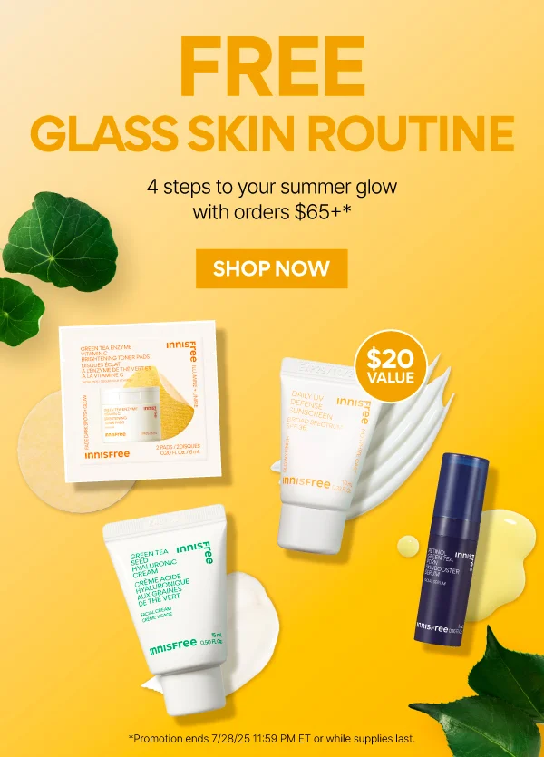 FREE GLASS SKIN ROUTINE WITH ORDERS $65+